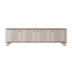 Szafka RTV Vesper 4D - kaszmir / orzech Szafka RTV Vesper 4D - kaszmir / orzech