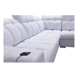 Prisma VII corner sofa with a sleeping function and USB port - designed for your comfort! Prisma VII corner sofa with a sleeping function and USB port - designed for your comfort!