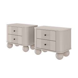 Zestaw szafek nocnych Vesper 56 cm - kaszmir