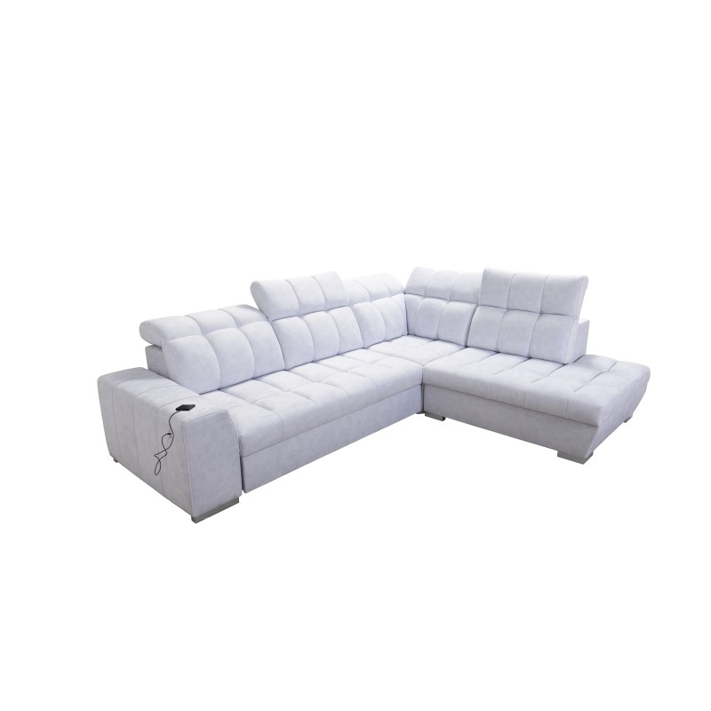 Prisma VII corner sofa with a sleeping function and USB port - designed for your comfort! Prisma VII corner sofa with a sleeping function and USB port - designed for your comfort!