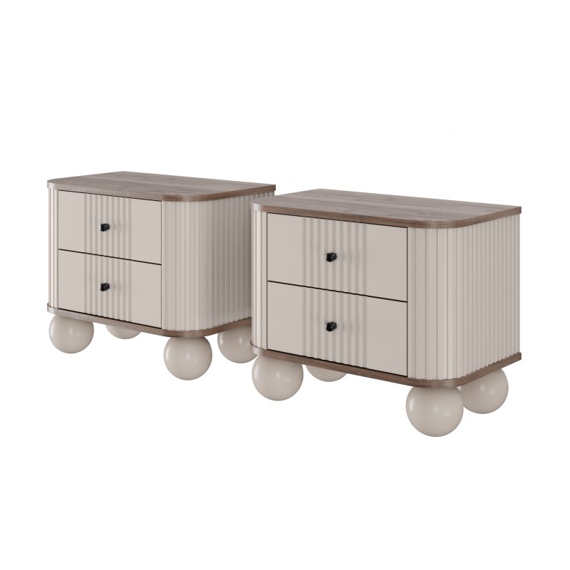 Zestaw szafek nocnych Vesper 56 cm - elegancja i