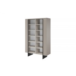 Witryna Larena z metalowymi nogami 120 cm - kaszmir