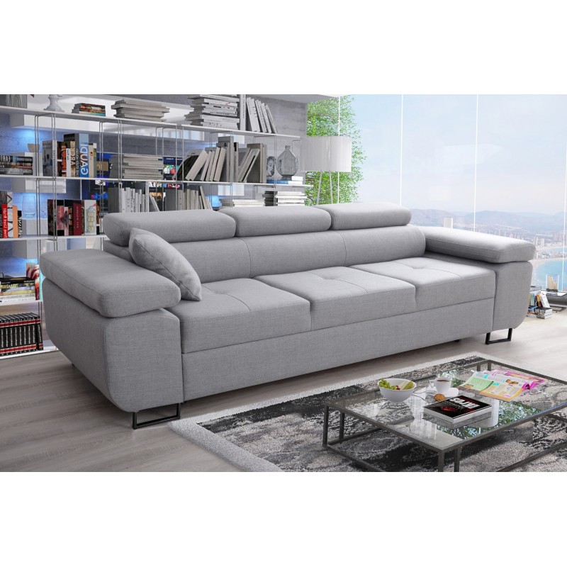 Sofa Annabelle z funkcją spania - nogi czarne