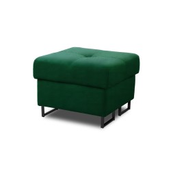 Pufa Annabelle Mini tapicerowana - nogi czarne