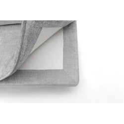 Kanapa rozkładana Firioza z pojemnikiem - jasny szary szenil Cremona 81