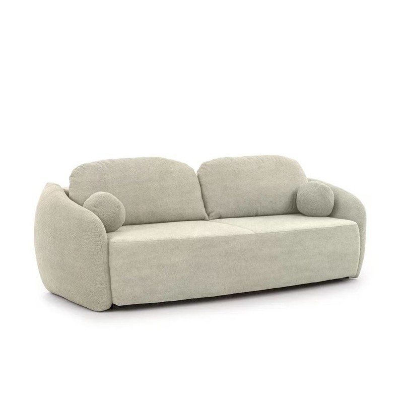 Kanapa Latina z funkcją spania - beżowy szenil Miu 2040 Kanapa Latina z funkcją spania - beżowy szenil Miu 2040