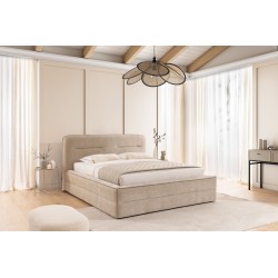 Łóżko tapicerowane Tulia I 160x200 - elegancja i komfort Łóżko tapicerowane Tulia I 160x200 - elegancja i komfort