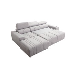 Elegant Verona I Corner Sofa with Sleeping Function - Velvet, Vena 13 | Your Perfect Furniture Elegant Verona I Corner Sofa with Sleeping Function - Velvet, Vena 13 | Your Perfect Furniture