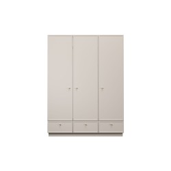 Szafa Lorini 150 cm - kaszmir, złote uchwyty Szafa Lorini 150 cm - kaszmir, złote uchwyty