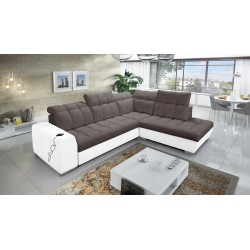 Prisma VII corner sofa with a sleeping function and USB port - designed for your comfort! Prisma VII corner sofa with a sleeping function and USB port - designed for your comfort!
