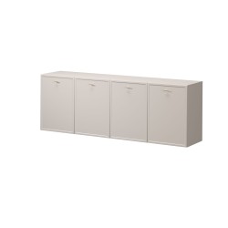 Komoda wisząca czterodrzwiowa Lorini 200 cm - kaszmir
