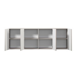 Komoda wisząca czterodrzwiowa Lorini 200 cm - kaszmir Komoda wisząca czterodrzwiowa Lorini 200 cm - kaszmir