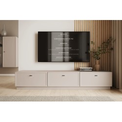 Szafka RTV Lorini 200 cm - elegancja i funkcjonalność Szafka RTV Lorini 200 cm - elegancja i funkcjonalność