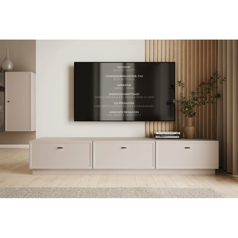 Szafka RTV Lorini 200 cm - elegancja i funkcjonalność Szafka RTV Lorini 200 cm - elegancja i funkcjonalność
