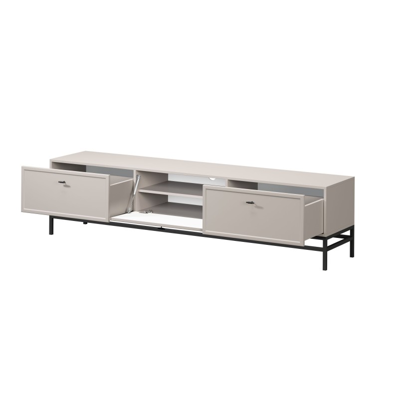 Szafka RTV Lorini 200 cm - elegancja i nowoczesność Szafka RTV Lorini 200 cm - elegancja i nowoczesność