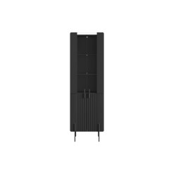 Witryna Malmi 60 cm - czarny mat / czarne nóżki Witryna Malmi 60 cm - czarny mat / czarne nóżki
