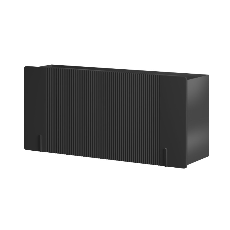 Komoda Malmi 150 cm wisząca - czarny mat / czarny Komoda Malmi 150 cm wisząca - czarny mat / czarny
