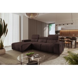 Elegancki Narożnik Verona I z funkcją spania - Welur, Vena 13 | Twój idealny mebel