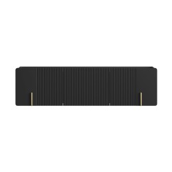 Szafka RTV Malmi 150 cm - czarny mat / złoty Szafka RTV Malmi 150 cm - czarny mat / złoty