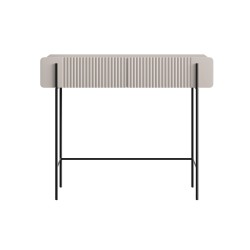 Toaletka Malmi 100 cm z szufladami - kaszmir / czarne nóżki Toaletka Malmi 100 cm z szufladami - kaszmir / czarne nóżki