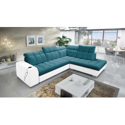 Prisma VII corner sofa with a sleeping function and USB port - designed for your comfort! Prisma VII corner sofa with a sleeping function and USB port - designed for your comfort!