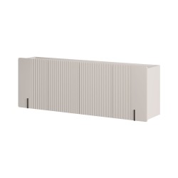 Komoda Malmi 200 cm wisząca - kaszmir / czarny