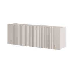 Komoda Malmi 200 cm wisząca - kaszmir / złoty