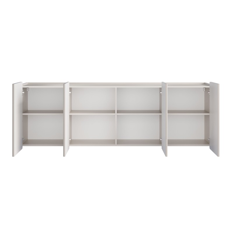 Komoda Malmi 200 cm wisząca - kaszmir / złoty Komoda Malmi 200 cm wisząca - kaszmir / złoty