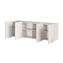 Komoda Malmi 200 cm wisząca - kaszmir / złoty Komoda Malmi 200 cm wisząca - kaszmir / złoty