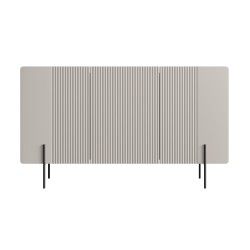 Komoda Malmi 150 cm - kaszmir z czarnymi nóżkami Komoda Malmi 150 cm - kaszmir z czarnymi nóżkami