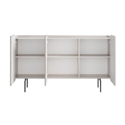 Komoda Malmi 150 cm - kaszmir z czarnymi nóżkami Komoda Malmi 150 cm - kaszmir z czarnymi nóżkami