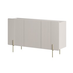 Komoda Malmi 150 cm - kaszmir / złote nóżki