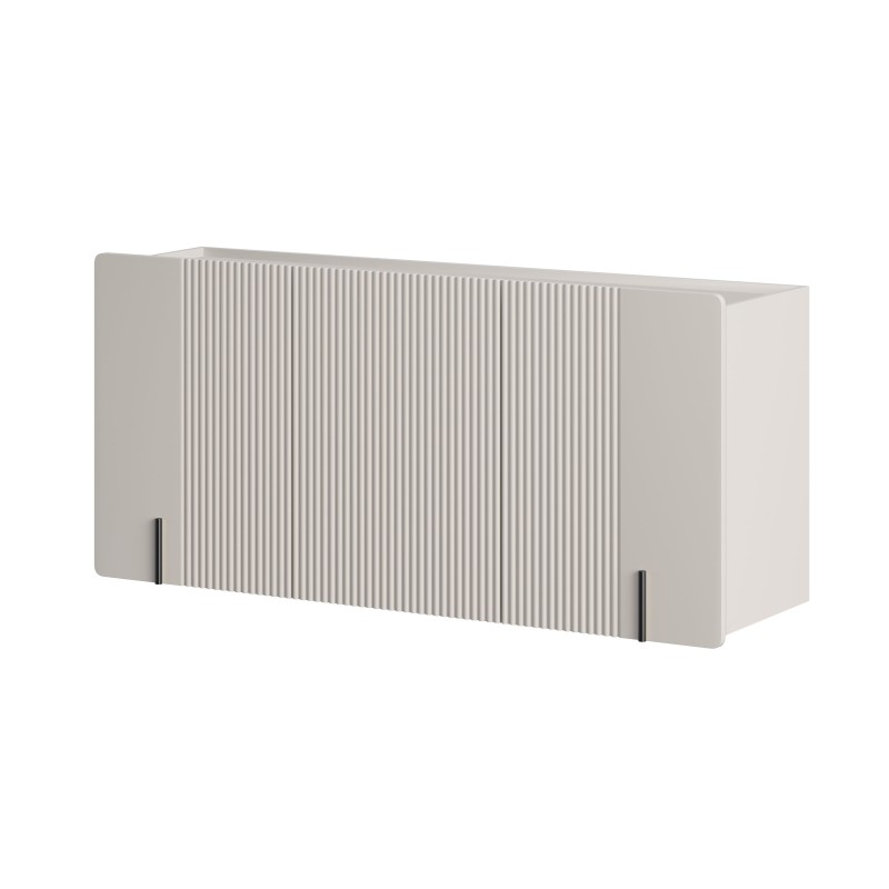 Komoda Malmi 150 cm wisząca - kaszmir / czarny