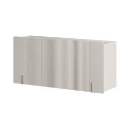 Komoda Malmi 150 cm wisząca - kaszmir / złoty