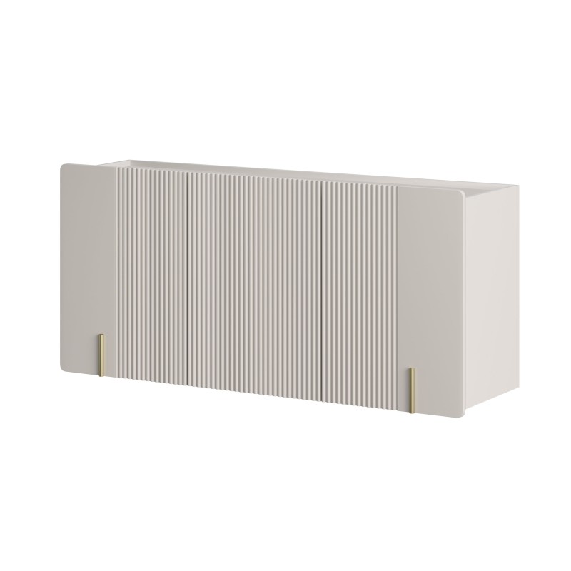 Komoda Malmi 150 cm wisząca - kaszmir / złoty