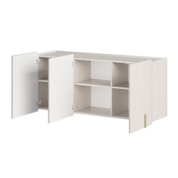 Komoda Malmi 150 cm wisząca - kaszmir / złoty Komoda Malmi 150 cm wisząca - kaszmir / złoty