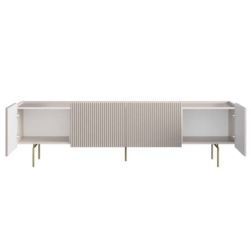 Szafka RTV Malmi 200 cm - elegancja i nowoczesność Szafka RTV Malmi 200 cm - elegancja i nowoczesność