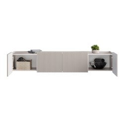 Szafka RTV Malmi 200 cm - kaszmir / złoty Szafka RTV Malmi 200 cm - kaszmir / złoty