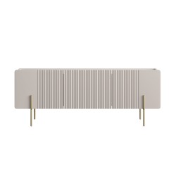 Szafka RTV Malmi 150 cm - kaszmir / złote nóżki Szafka RTV Malmi 150 cm - kaszmir / złote nóżki