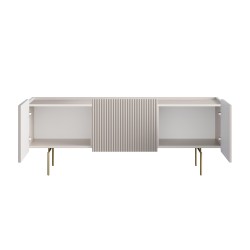 Szafka RTV Malmi 150 cm - kaszmir / złote nóżki Szafka RTV Malmi 150 cm - kaszmir / złote nóżki