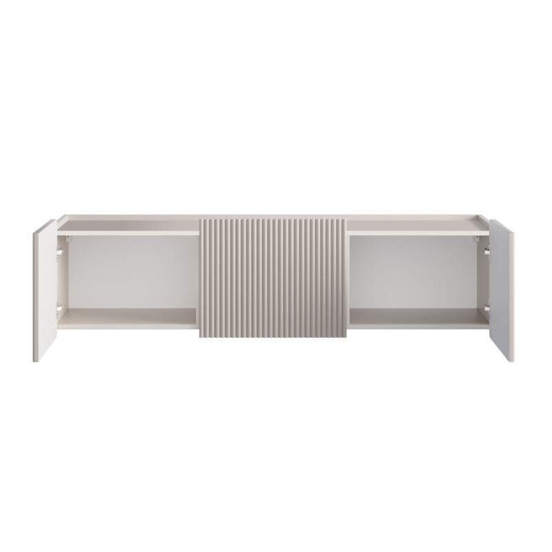 Szafka RTV Malmi 150 cm wisząca - kaszmir / złoty Szafka RTV Malmi 150 cm wisząca - kaszmir / złoty