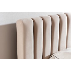 Łóżko tapicerowane Nicole 160x200 z pojemnikiem Łóżko tapicerowane Nicole 160x200 z pojemnikiem