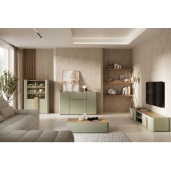Szafka RTV Amilio 220 cm - elegancja i funkcjonalność Szafka RTV Amilio 220 cm - elegancja i funkcjonalność