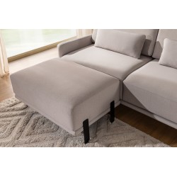 Komplet mebli wypoczynkowych Meloria - kanapa i pufa Komplet mebli wypoczynkowych Meloria - kanapa i pufa