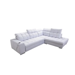 Prisma VII corner sofa with a sleeping function and USB port - designed for your comfort! Prisma VII corner sofa with a sleeping function and USB port - designed for your comfort!