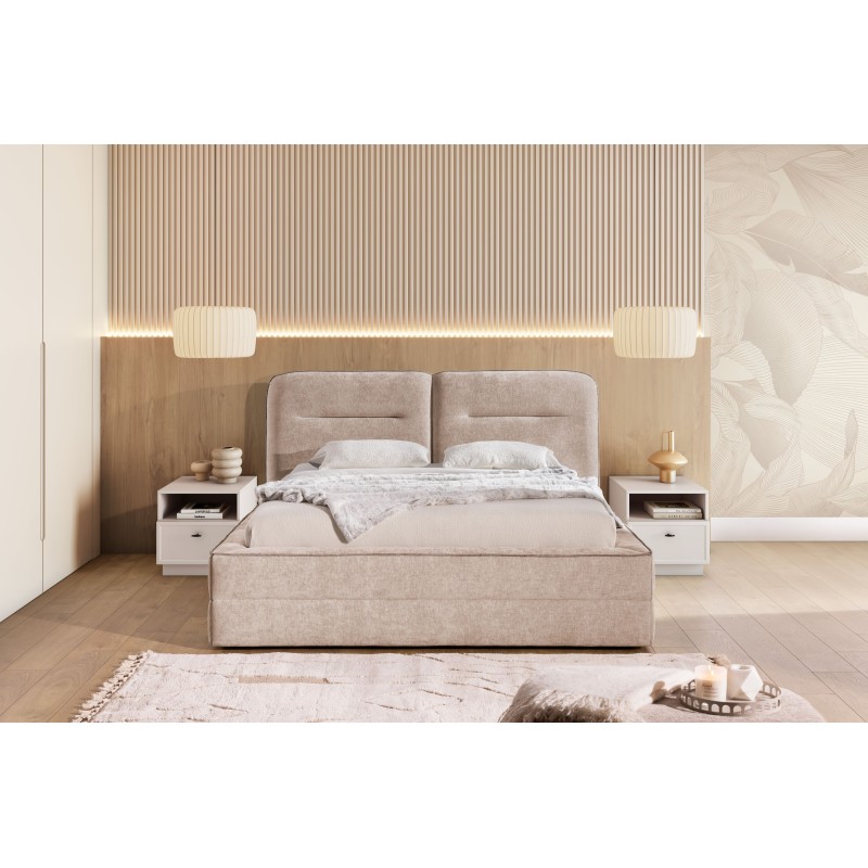 Łóżko tapicerowane Tulia II 160x200 z pojemnikiem Łóżko tapicerowane Tulia II 160x200 z pojemnikiem