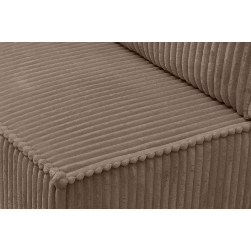 Kanapa Solvero z funkcją spania - beżowy plusz Tilia 17