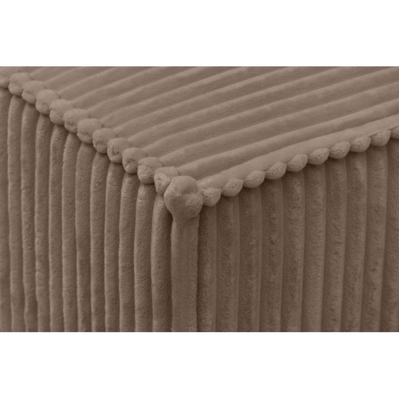 Kanapa Solvero z funkcją spania - beżowy plusz Tilia 17