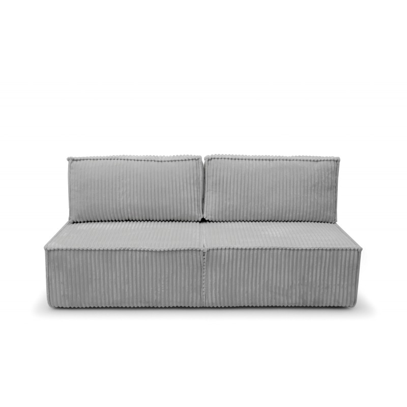 Kanapa Solvero z funkcją spania - szary plusz Tilia 86