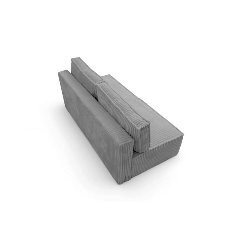 Kanapa Solvero z funkcją spania - szary plusz Tilia 86